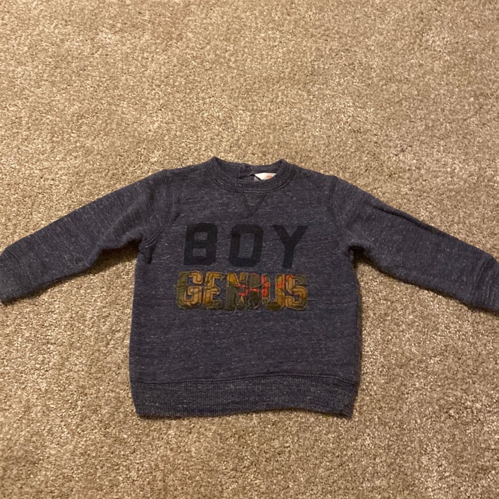 Baby Boy - Joe Fresh “Boy Genius” Sweatshirt